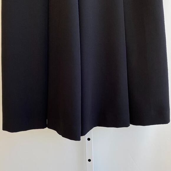 MILLY CADY HIGH WAIST WIDE LEG ITALIAN FABRIC CROP PANTS SIZE 4 - Picture 4 of 8